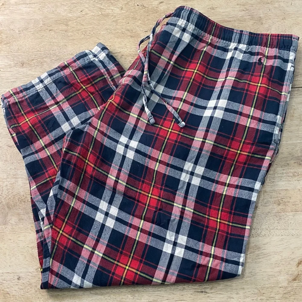 Polo Ralph Lauren Men’s Sz XL (40-42) Tartan Plaid‎ Flannel Lounge Pants